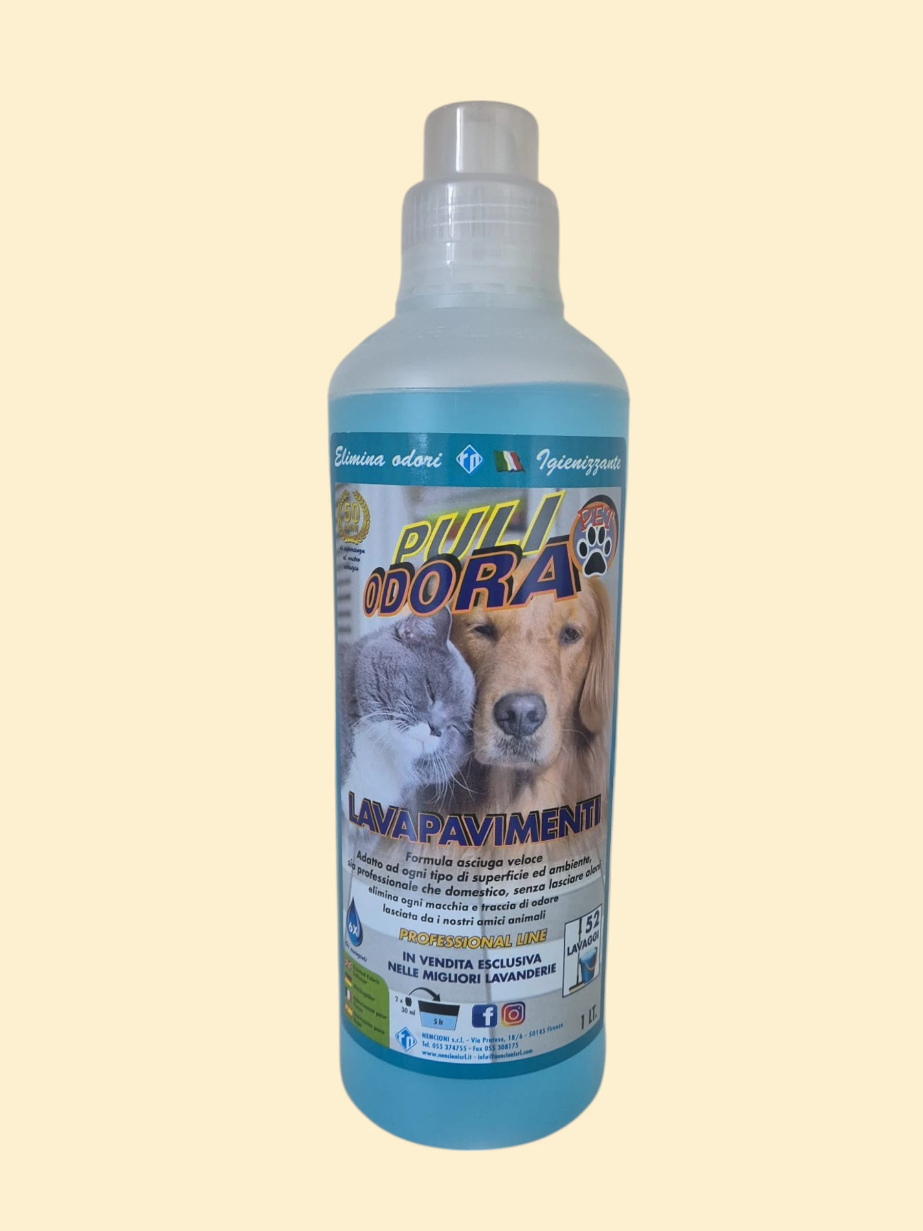 Lavapavimenti specifico animali