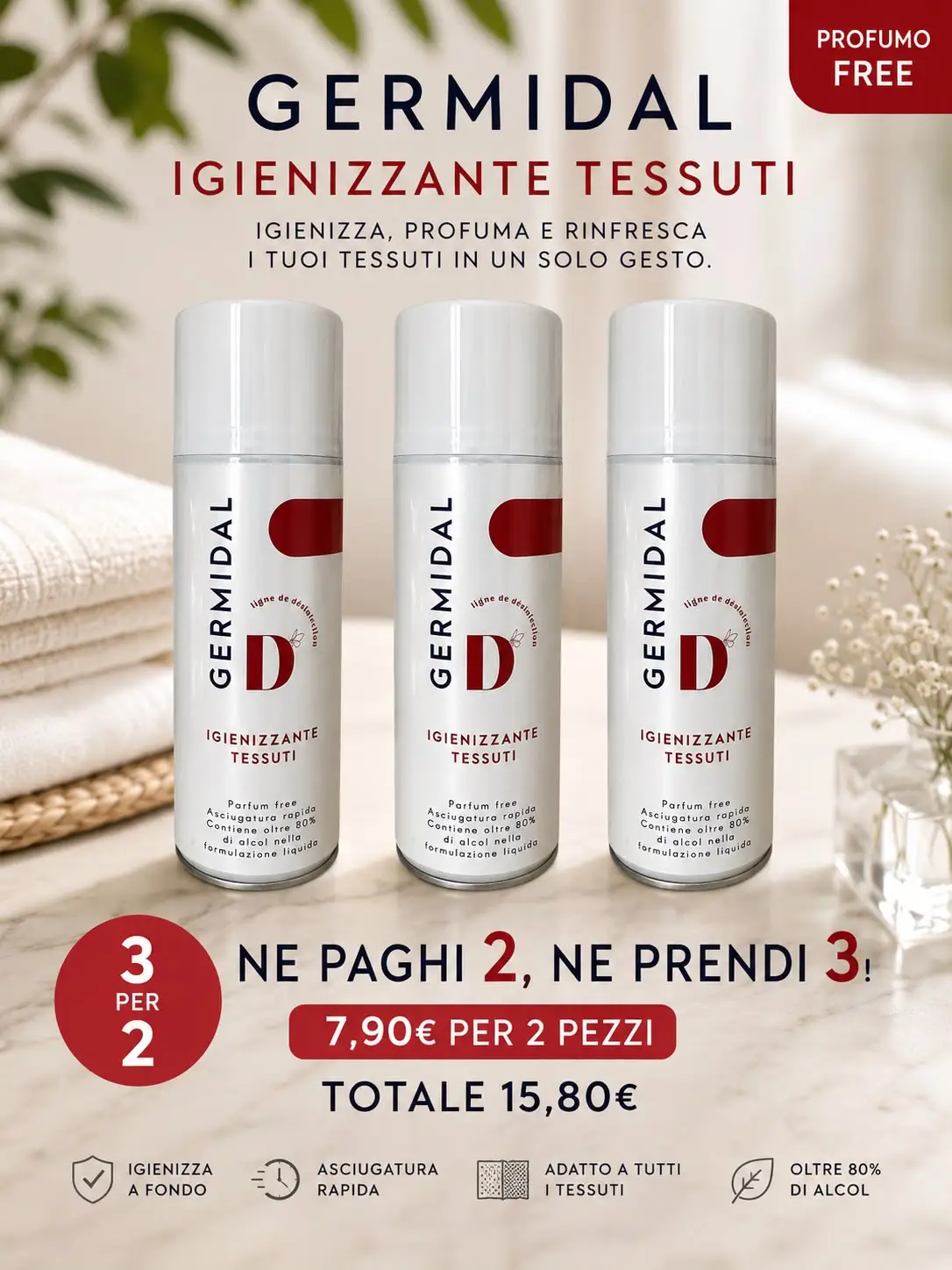 Germidal spray offerta 3x2